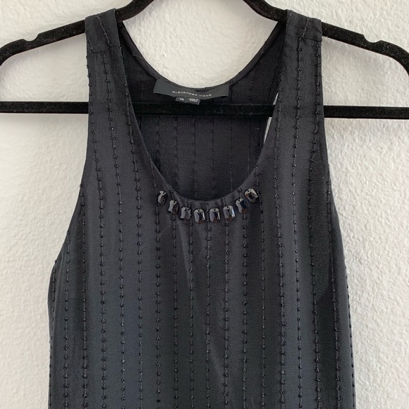 Alexander Wang Black Embellished Dress - Picture 2 of 6